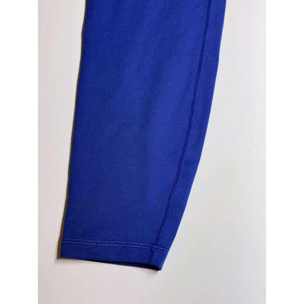 Crz yoga Leggings Sz xs royal Blue Ankle Pilates pockets athletic - Picture 3 of 13